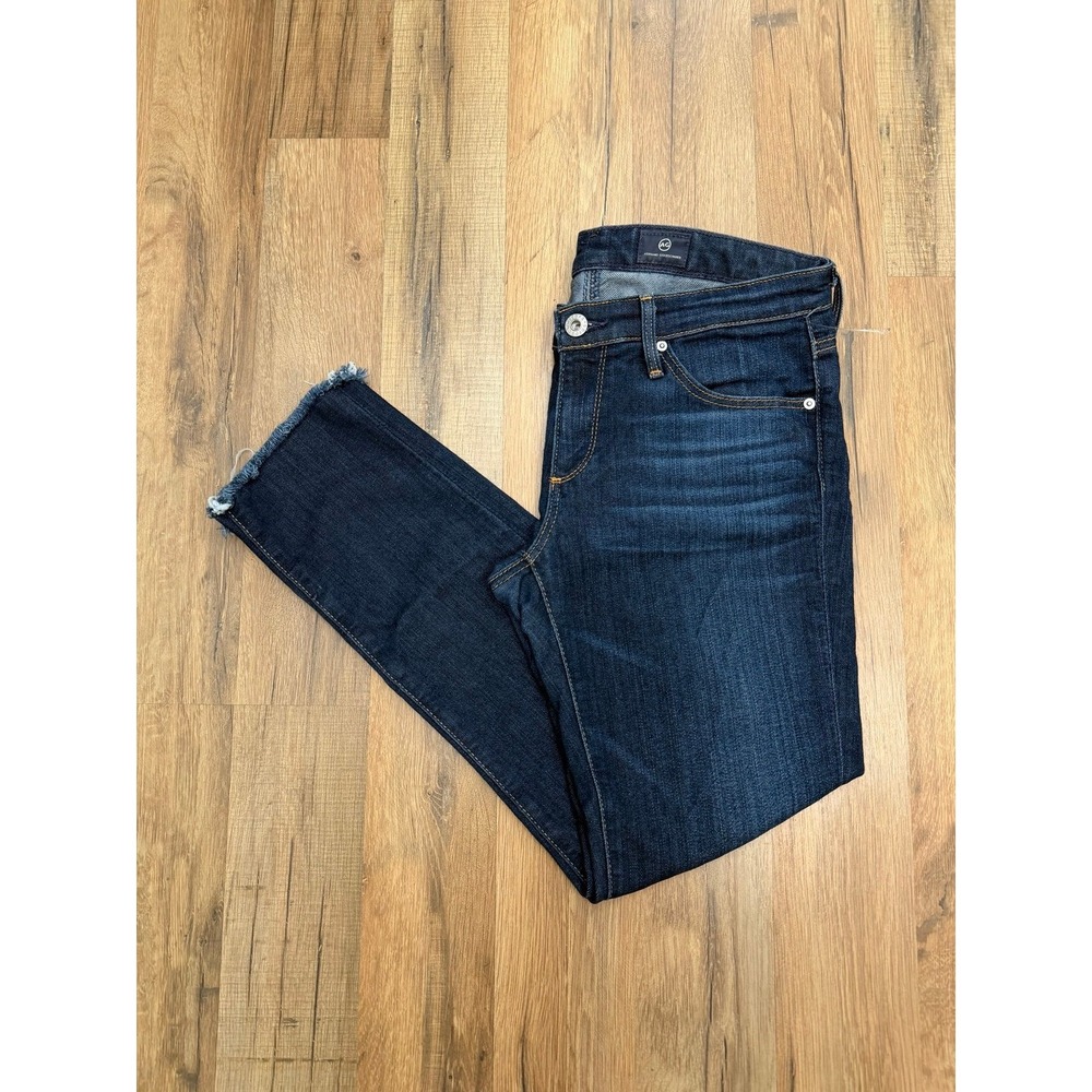 AG Adriano Goldschmied Stevie Cuff‎ Slim Straight Cropped Jeans 26